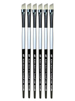 Dynasty Black Silver Angle Short Handle 3/8, Pack of 6 (PK6-32822)