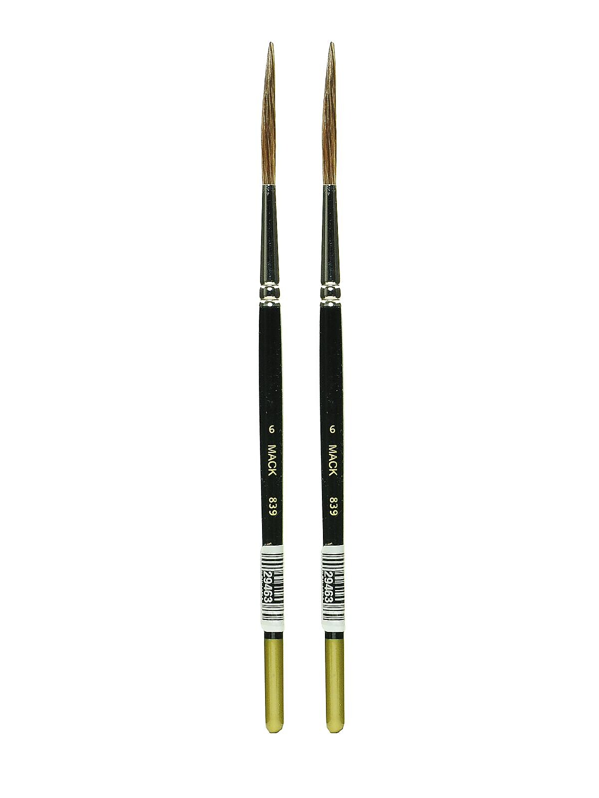Andrew Mack Series 839 OutLiner Brush 6, Pack of 2 (PK2-839-6)