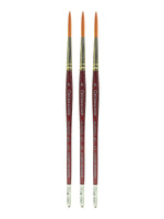 Grumbacher Goldenedge Watercolor Brushes 6 liner [Pack of 3] (PK3-4623.6)