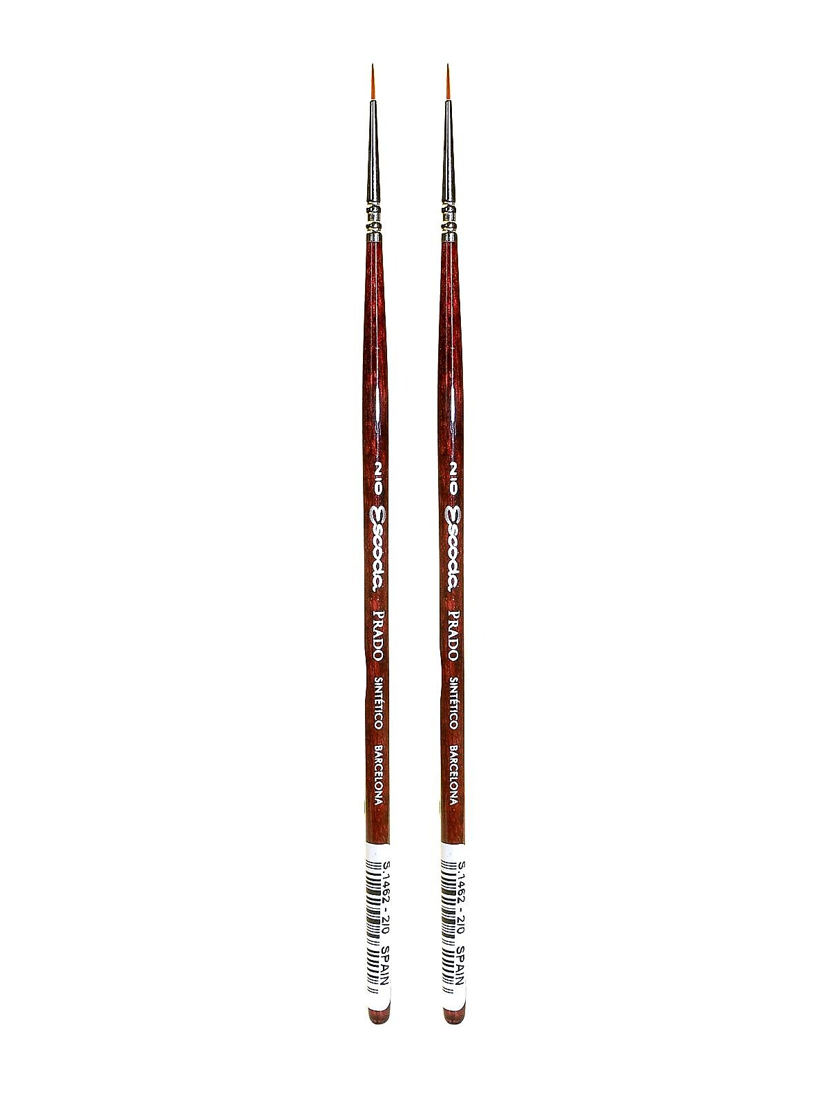 Global Art Escoda Prado Brushes round 2/0 [Pack of 2] (PK2-1462-2/0)