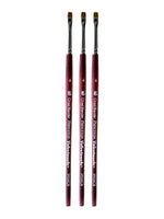 Princeton Velvetouch Mixed Media Brushes 4 chisel blender [Pack of 3] (PK3-3950CB-4)