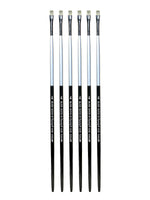 Dynasty Black Silver Bright Long Handle 4, 6/Pack (PK6-32842)