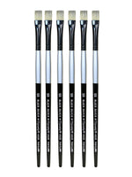 Dynasty Black Silver Bright Short Handle 10, 6/Pack (PK6-32807)