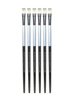 Dynasty Black Silver Bright Long Handle 16, Pack of 6 (PK6-32846)