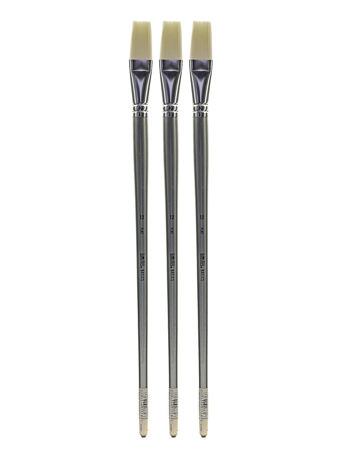 Liquitex Basics Brushes flat no. 12 [Pack of 3] (PK3-6923012)