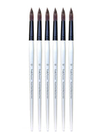 Robert Simmons Simply Simmons Extra Firm Filament round long handle 10 [Pack of 6] (PK6-255345010)