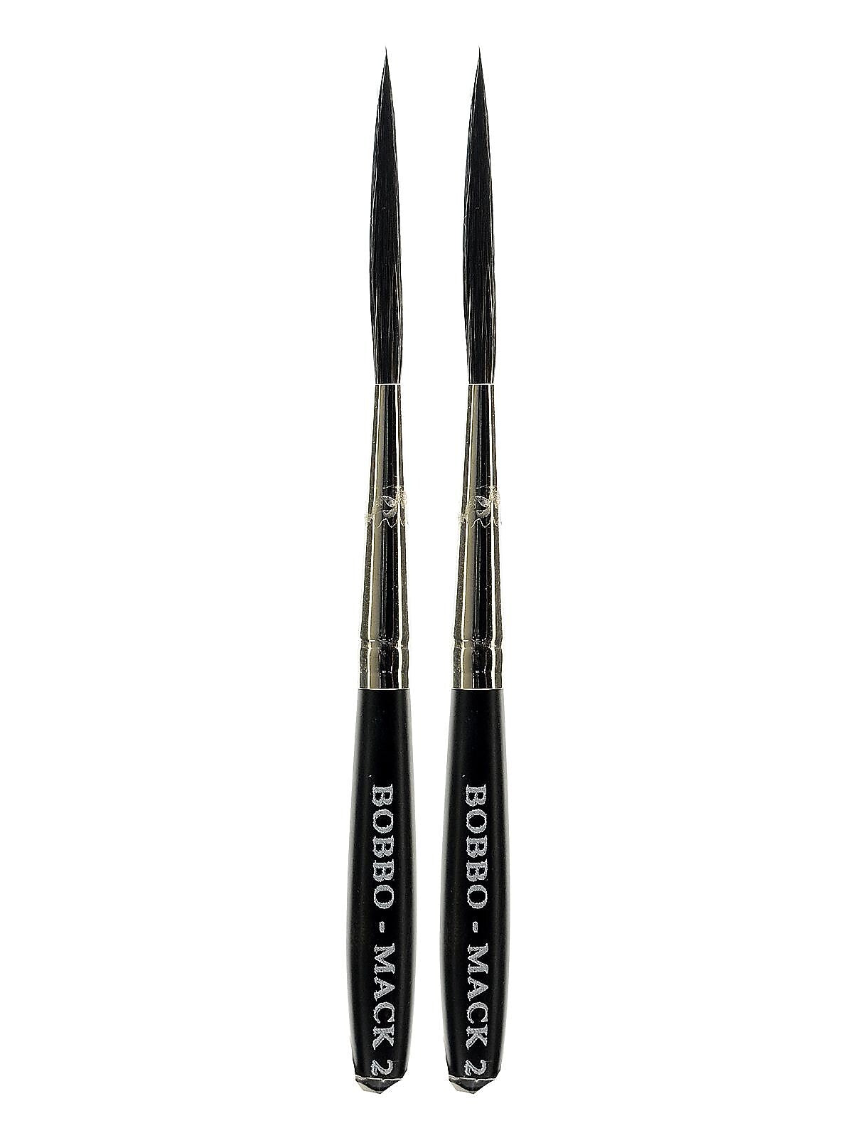 Andrew Mack Bobbo Super Quad Brush B/MSQ 2, Pack of 2 (PK2-B/M SQ-2)