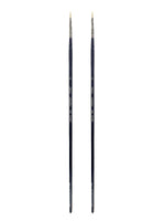 Silver Brush Bristlon Series Brushes 0 round [Pack of 2] (PK2-1900-0)