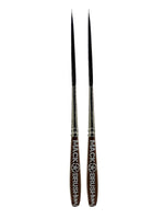 Andrew Mack Long Bob Pinstriper and Scroller Brush LB 1, Pack of 2 (PK2-LB-1)