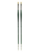 Grumbacher Gainsborough Oil and Acrylic Brushes 1 flat [Pack of 2] (PK2-1271F.1)