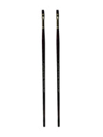 Winsor and Newton Galeria Long Handled Brushes, 4 Flat/Bright, Pack of 2 (PK2-5731004)