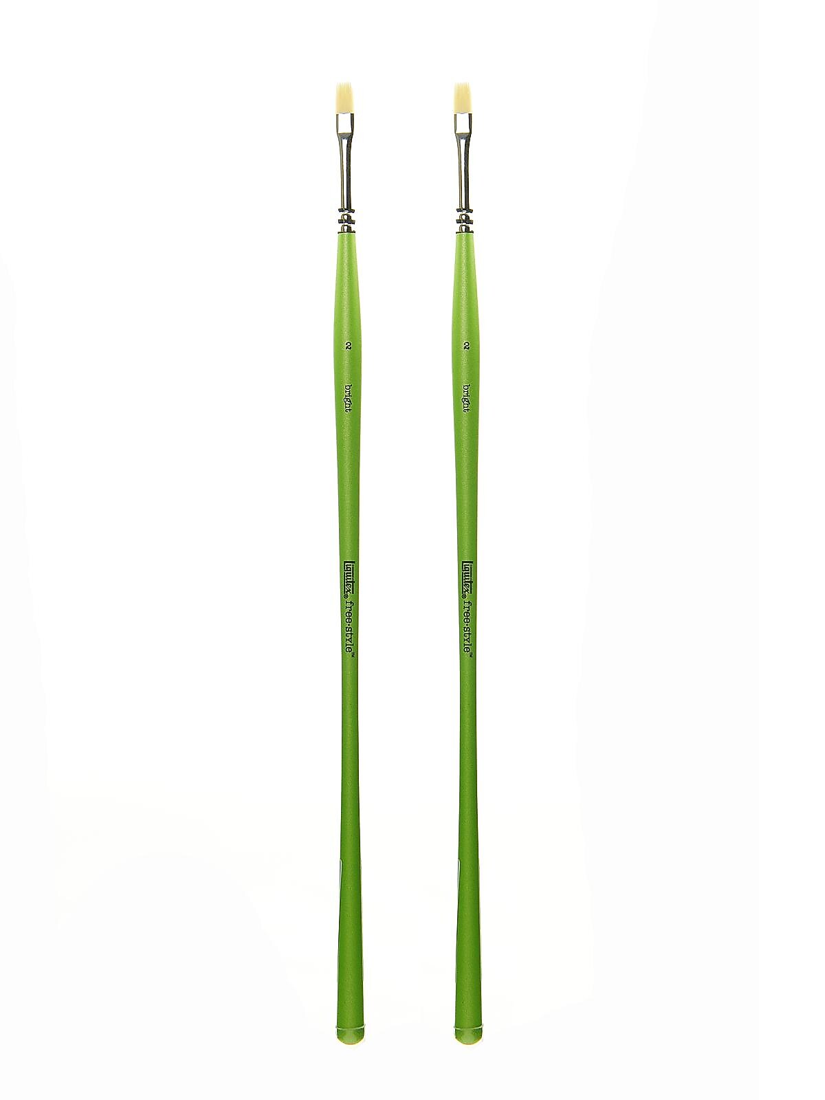 Liquitex Free-Style Detail Brushes, 2 Bright, Pack of 2 (PK2-1300202)