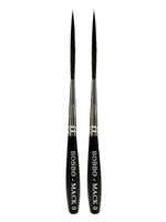 Andrew Mack Bobbo Super Quad Brush B/MSQ 0, Pack of 2 (PK2-B/M SQ-0)