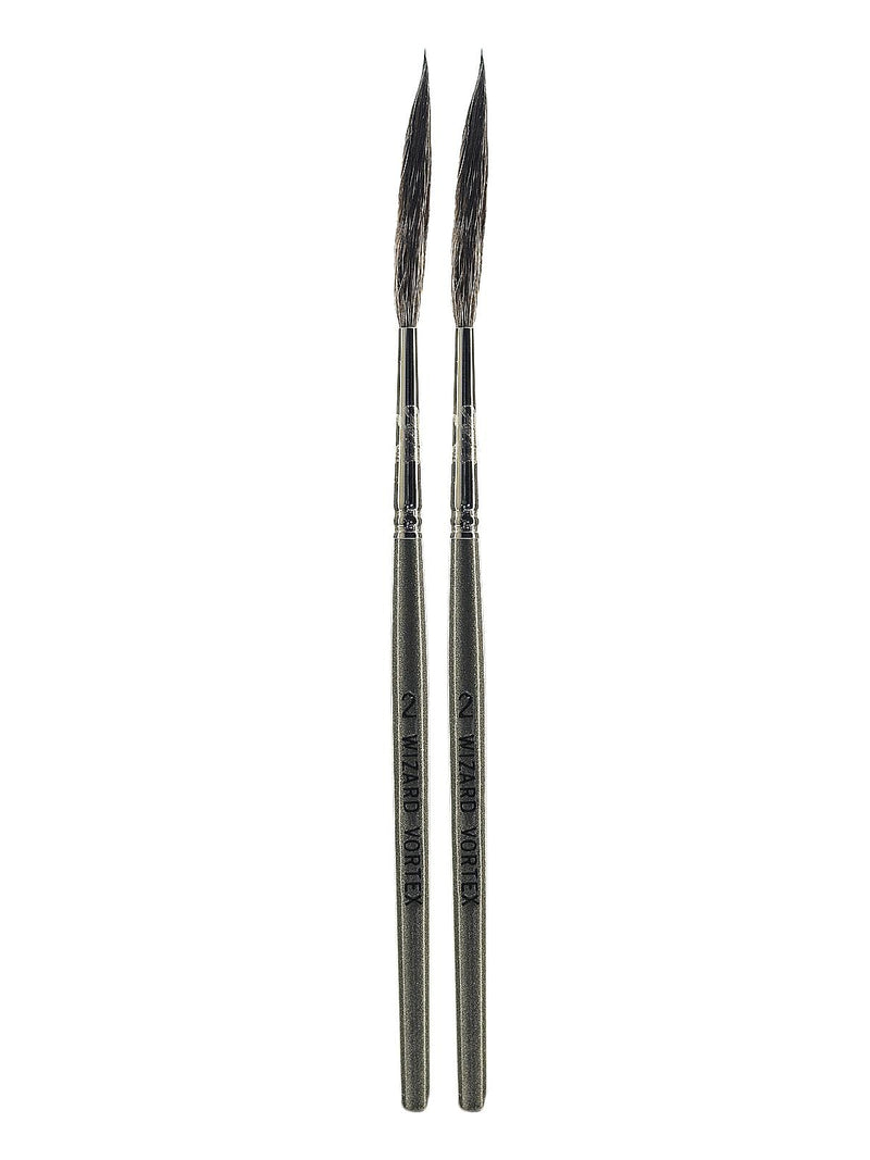 Andrew Mack Wizard Vortex Scroll Striper Brush 2 WT [Pack of 2] (PK2-WV-2)