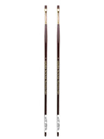 Winsor and Newton Galeria Long Handled Brushes 2 flat/bright [Pack of 2] (PK2-5731002)