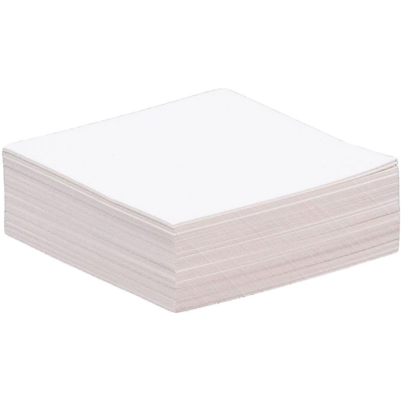 JAM Paper® Blank Flat Note Cards, 1 3/4 x 1 3/4, White Parchment, 50/Pack (17534144)