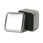 JAM Paper Square Ring Tin, Small, 2 x 2 x 1 1/4, Silver (4873857)