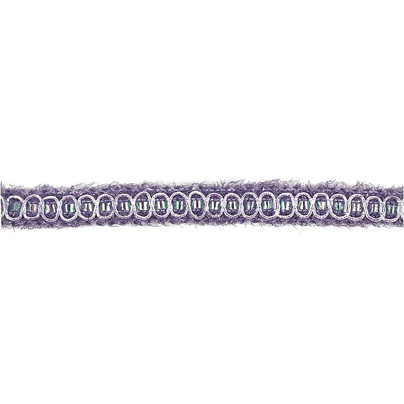 JAM Paper Nylon Knit Decorative Ribbon, Lavender Purple Metallic (E797308)