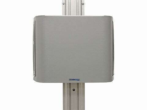 LifeFlo Ergonomics Enclosed CPU Holder, 12.13"H x 4 - 5.5"W x 15.74"D, Silver (LFO-ACTSCPU81)