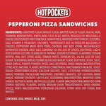 Hot Pockets Pepperoni Pizza Sandwiches, Frozen, 20/Box (325-00011)