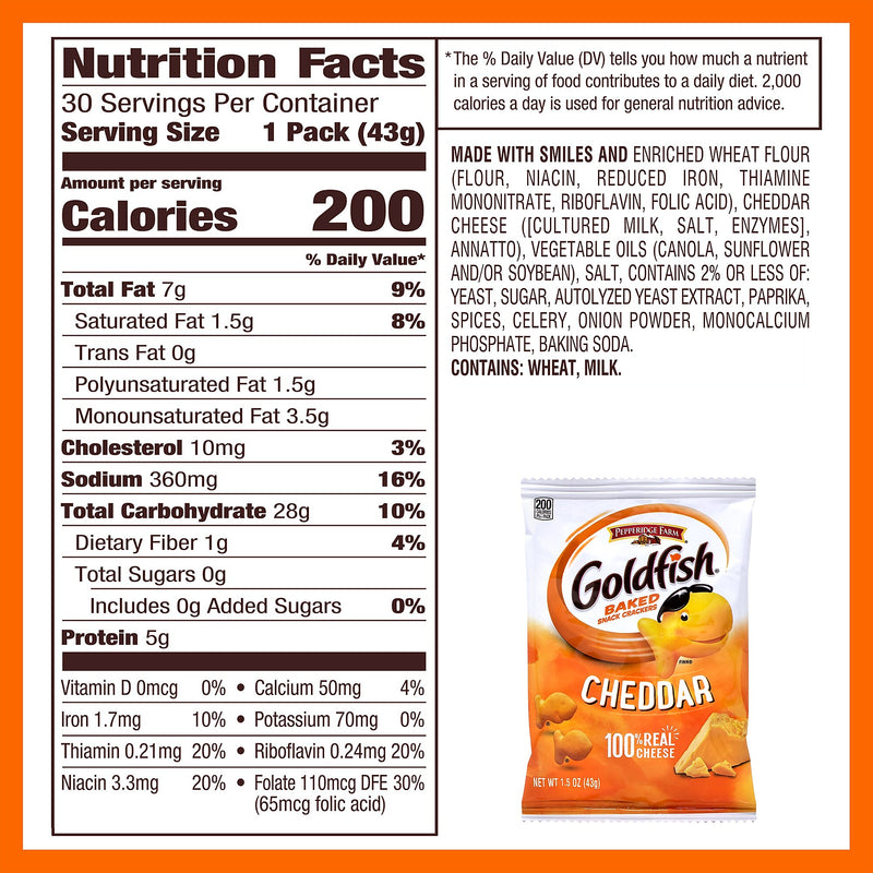 Goldfish Baked Snack Crackers/Sunshine Cheez-It Bundle (600-04053)