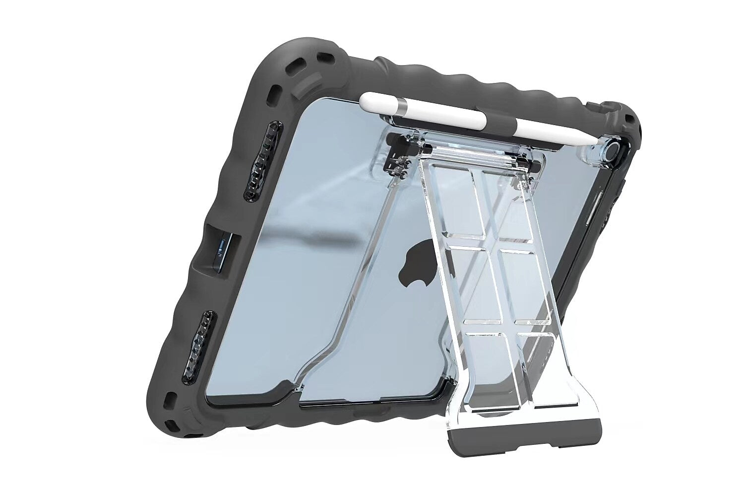 Techprotectus 10.9" Protective Rugged Case for 2022,2025 iPad 10th/11th Generation, Black (TP-BK-IP10.9A)