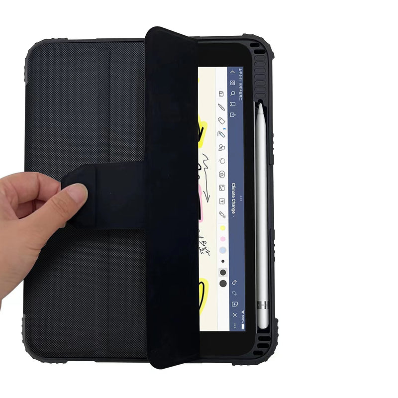 Techprotectus 10.9" Protective Case for 2022/2025 iPad 10th/11th Generation, Black (TP-BK-IP10.9E)