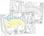 Barker Creek Color Me! Happy Birthday Awards & Bookmarks Set, 8.5" x 5.5”, Multicolored, 30/Pack (BC427)