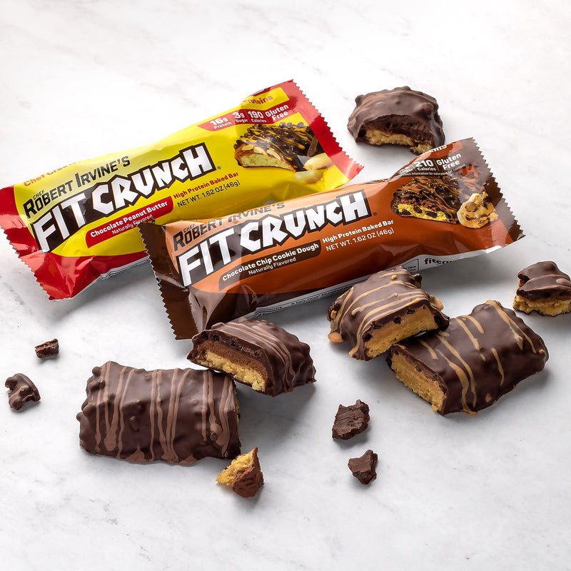 Chef Robert Irvine's FITCRUNCH High Protein Bars, Variety Pack (1.62 oz., 18 ct.)