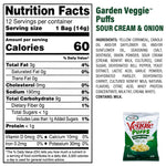 Sensible Portions Garden Veggie Puffs Variety Pack, 0.5 oz., 30/Box (325-00014)