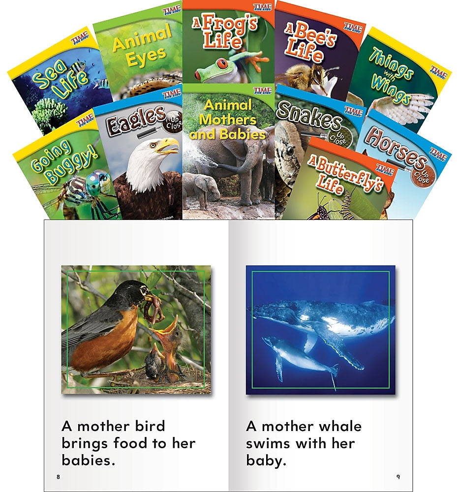 Teacher Created Materials Animals and Insects Set (16129)