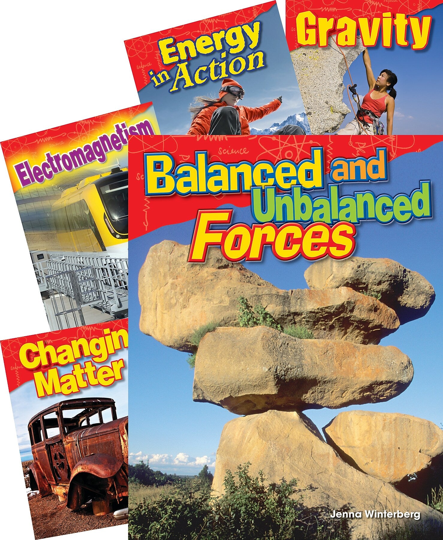 Teacher Created Materials Physical Science, Grade 3, 5-Book Set (25913)