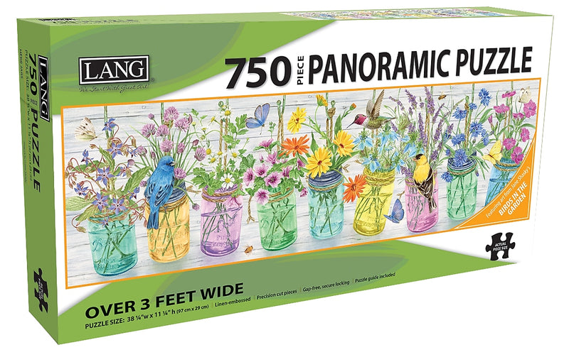 LANG HERB JARS PUZZLE - 750 PC PANORAMIC (5041016)