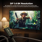 Mobile Pixels Inc. 6' 8K Display Port to Display Port Audio/Video Cable (MPX1001006P01)