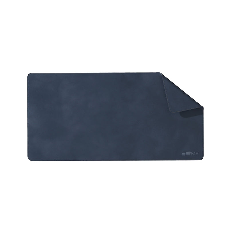 Mobile Pixels Inc. Anti-Slip PU Leather Desk Pad, 31.5" x 15.75", Set Sail Blue (115-1001P03)