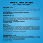 Hershey Chocolate Full Size Variety/Mar's Chocolate Full Size Variety, 2/Bundle (600-04055)