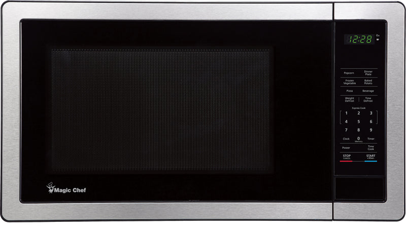 Magic Chef 1.1 cu. ft. Countertop Microwave with Digital Touch, Stainless Steel (MCPMC110MST)