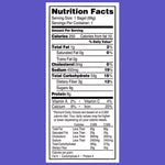 Burry Individually Wrapped Cinnamon Raisin Bagel w/ Cream Cheese, 4.6 Oz, 6/Box (307-00371)