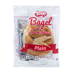 Burry Individually Wrapped Plain Bagel w/ Cream Cheese, 4.6 Oz, 6/Box (307-00370)