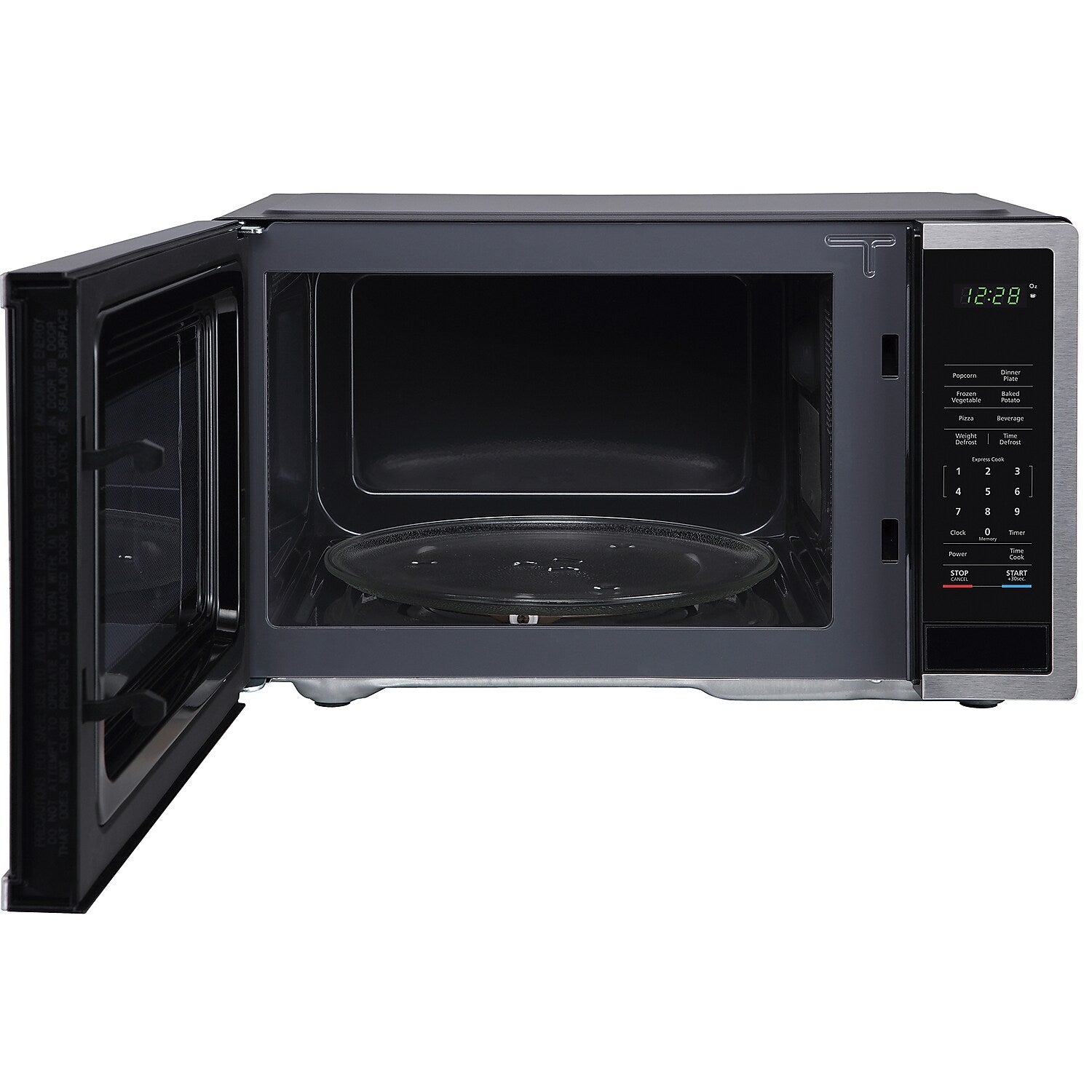 Magic Chef 1.1 cu. ft. Countertop Microwave with Digital Touch, Stainless Steel (MCPMC110MST)