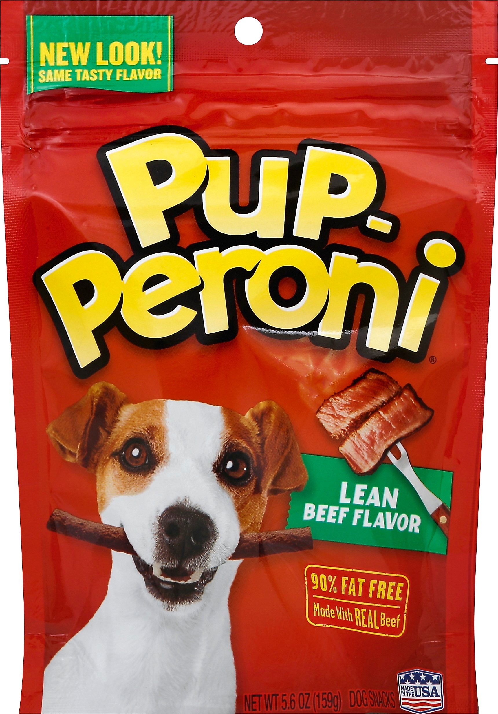 Pup-Peroni Lean Beef Flavor Dog Treats, 5.6 oz. Pouch, 8/CT (SMU51022CS)