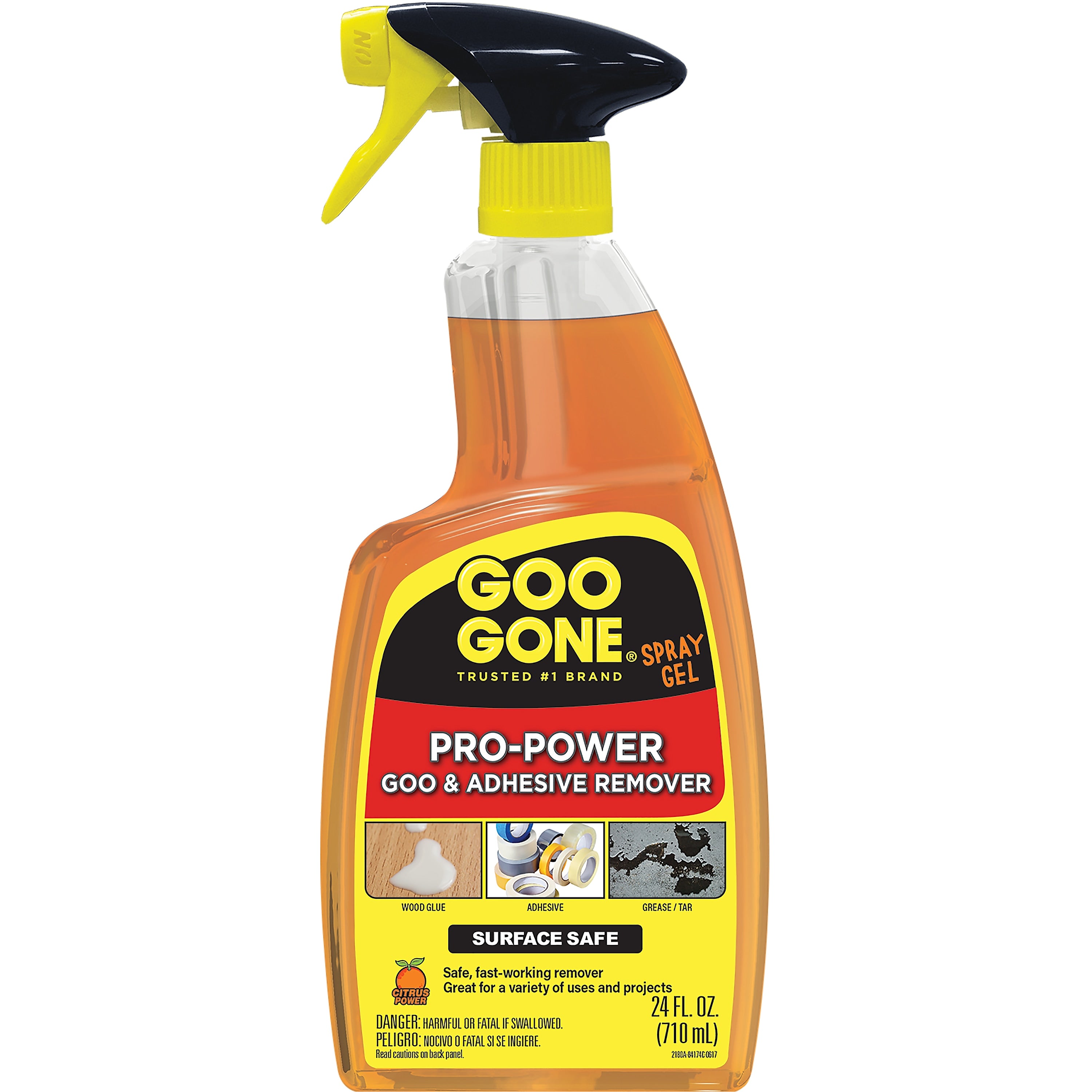 Goo Gone Pro-Power Goo & Adhesive Remover, Citrus, 24oz (WMN-2180A)