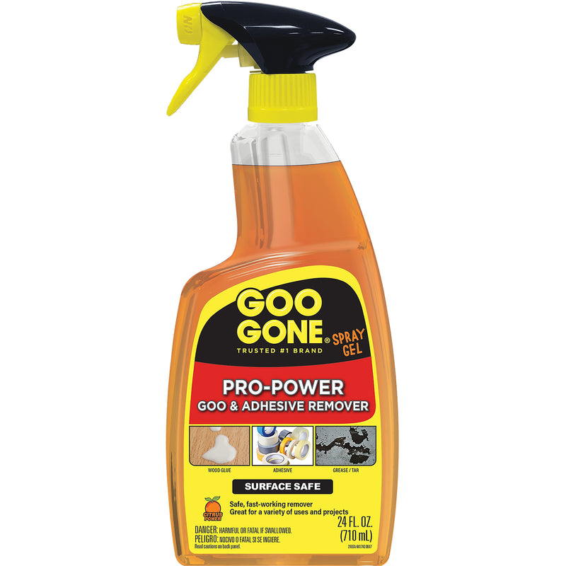 Goo Gone Pro-Power Goo & Adhesive Remover, Citrus, 24oz (WMN-2180A)