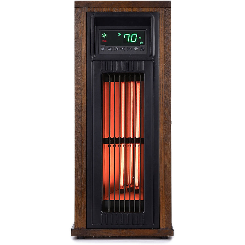 Lifesmart Electric Tower Heater 5100 BTU , Grey (HT1216)