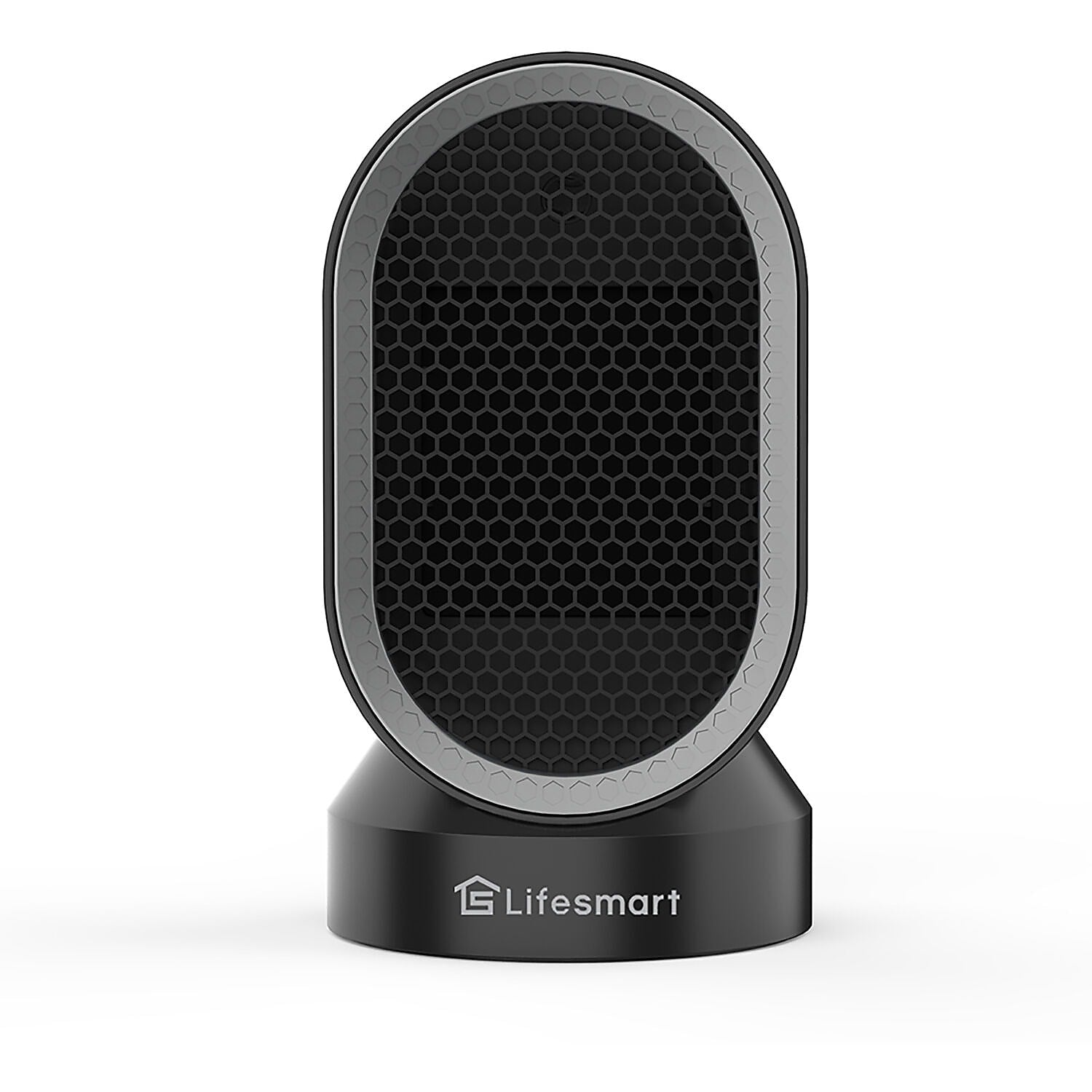 Lifesmart Electric Desktop Select Air Combo Fan Heater 5118 BTU, Black (HTFN1283)