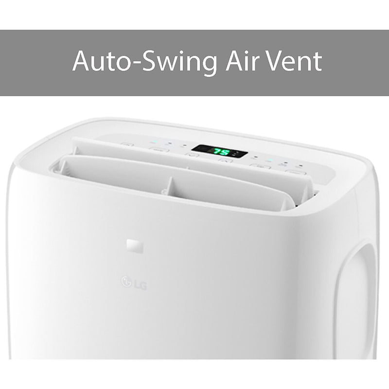 LG 115-Volt 10000 BTU (6000 BTU DOE) Portable Air Conditioner with Remote, White (LP0621WSR)