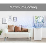 LG 115-Volt 10000 BTU (6000 BTU DOE) Portable Air Conditioner with Remote, White (LP0621WSR)