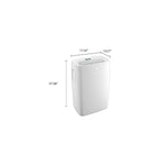 LG 115-Volt 12000 BTU (7000 BTU DOE) Portable Air Conditioner with Remote, White (LP0721WSR)