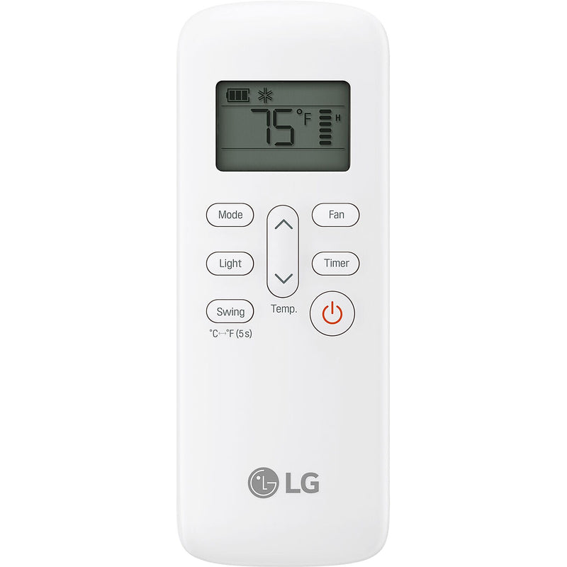LG 115-Volt 12000 BTU (7000 BTU DOE) Portable Air Conditioner with Remote, White (LP0721WSR)