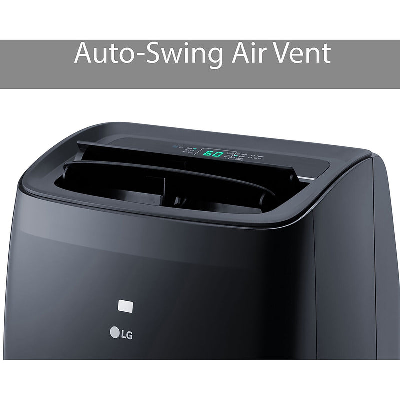 LG 115-Volt 14000 BTU (10000 BTU DOE) Portable Air Conditioner with Remote, WiFi Enabled, Black (LP1021BSSM)